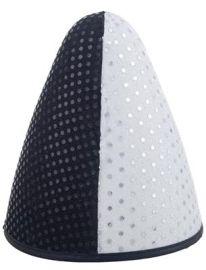 Hat-Cone-Blk/Slv Sequin