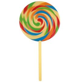 Jumbo Lollipop-Neon-8.6"