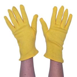 Gloves-Cotton-Ylw