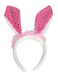 Headband-Bunny Ears-Sequin