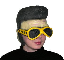 Wig-Elvis w/Glasses-Latex