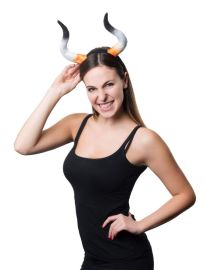 Headband-Bull Horns