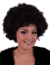 Wig-Hippie-Blk