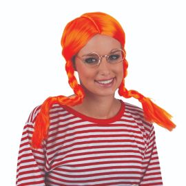 Wig-Orange Braided