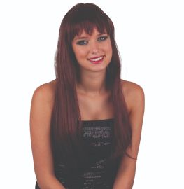 Wig-Long w/Bangs-Brown