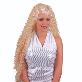 Wig-Long Ringlets-Blonde