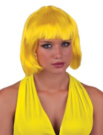 Wig-Short-Ylw