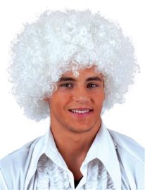Wig-Disco-Afro-Wht