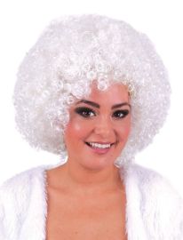 Wig-Hippie-White