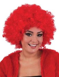 Wig-Hippie-Red