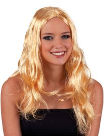 Wig-Long w/Bangs-Wht