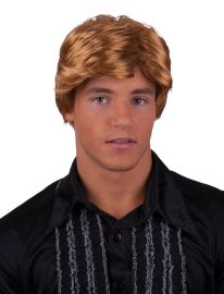 Wig-Blonde/Brn-Short-M-Claude Francois