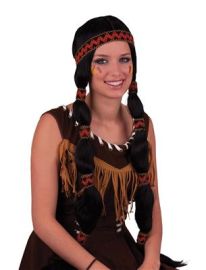 Wig-Long-Native Inspired w/Headband