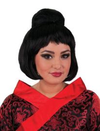 Wig-Geisha-Blk