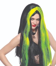 Wig-Vamp-Blk/Grn