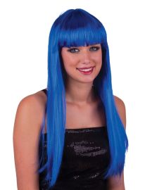 Wig-Long w/Bangs-Blu
