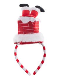 Headband-Santa in the Chimney