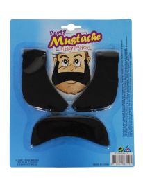 Mustache w/Sideburns