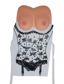 Body-Female Breast w/Push Up Corset-Foam