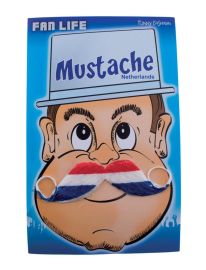 Mustache-Red/Wht/Blu Stripe