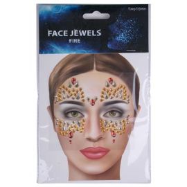 Face & Body Jewels-Fire