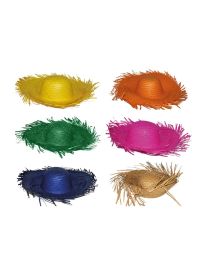 Hat-Straw-Pnk