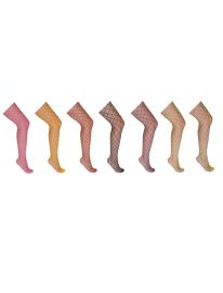 Pantyhose-Diamond Shaped-Ylw