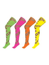 Pantyhose w/Holes-Neon-Grn