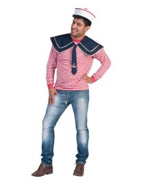 Collar w/Tie-Sailor-Blue/Gold