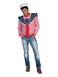 Collar-Sailor-Blue/Wht