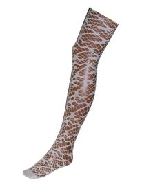 Pantyhose-Lace-Wht