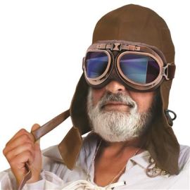 Aviator Set-Hat-Goggles