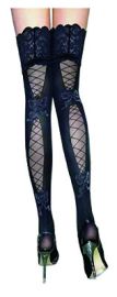Stockings-Blk Lace Corset