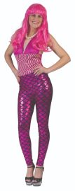 Leggings-Mermaid-Pnk-One Size