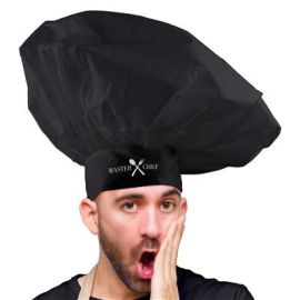 Hat-Master Chef-XL-Blk