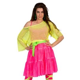 Net Shirt-Neon-Ylw