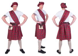 Highlander-Red-One Size