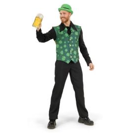 St. Patricks Day Vest-Size X-Large