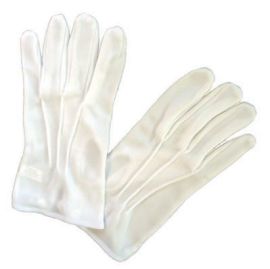 Gloves-Short-Wht-7.9"