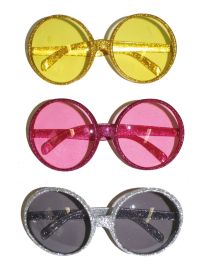 Glasses-Glitter Frame-Asst