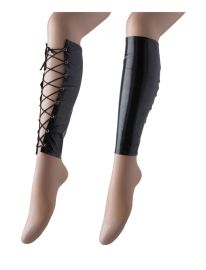 Leg Covers-Lace Up-Blk