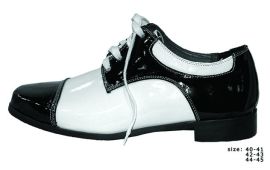 Shoes-Blk/Wht-Size 11.5
