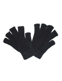 Fingerless Gloves-Black