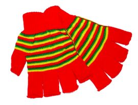 Fingerless Gloves-R/Y/G