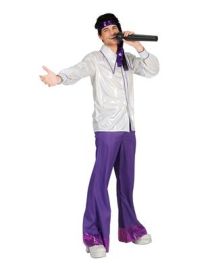 Disco Pants Purple-Size Small