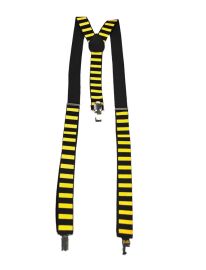 Suspenders-Blk/Ylw Stripe