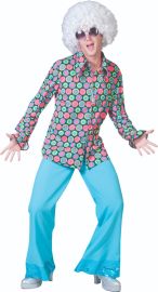 Polka Dot Shirt-M-Size Large