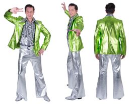 Disco Fever Jacket-Green-Man-Size Large
