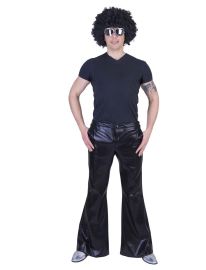 Disco Fever Pants Black-Size Large
