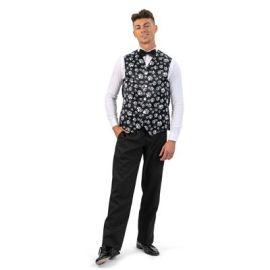 Vest Dice Black/White-Size Large